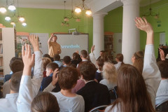 Сустрэча з часопісам «Бярозка» ў бібліятэцы