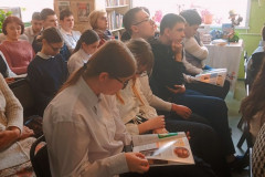 Сустрэча з часопісам «Бярозка» ў бібліятэцы