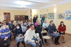 Открытие персональной выставки Олега Курашова