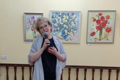 Открытие персональной выставки Олега Курашова