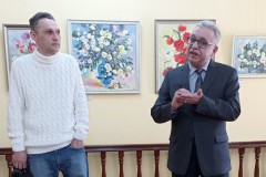 Открытие персональной выставки Олега Курашова