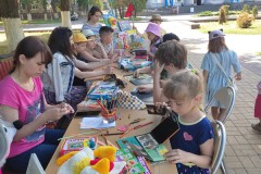 Лето, книга, библиотека