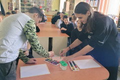 Как на Масляной неделе блины в библиотеке ели…