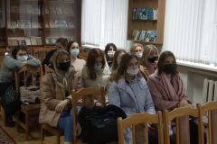 Студенты-медики в Славянской библиотеке