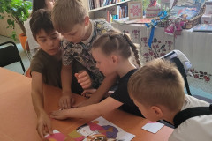 Уголок Читалия на планете ДЕТСТВА